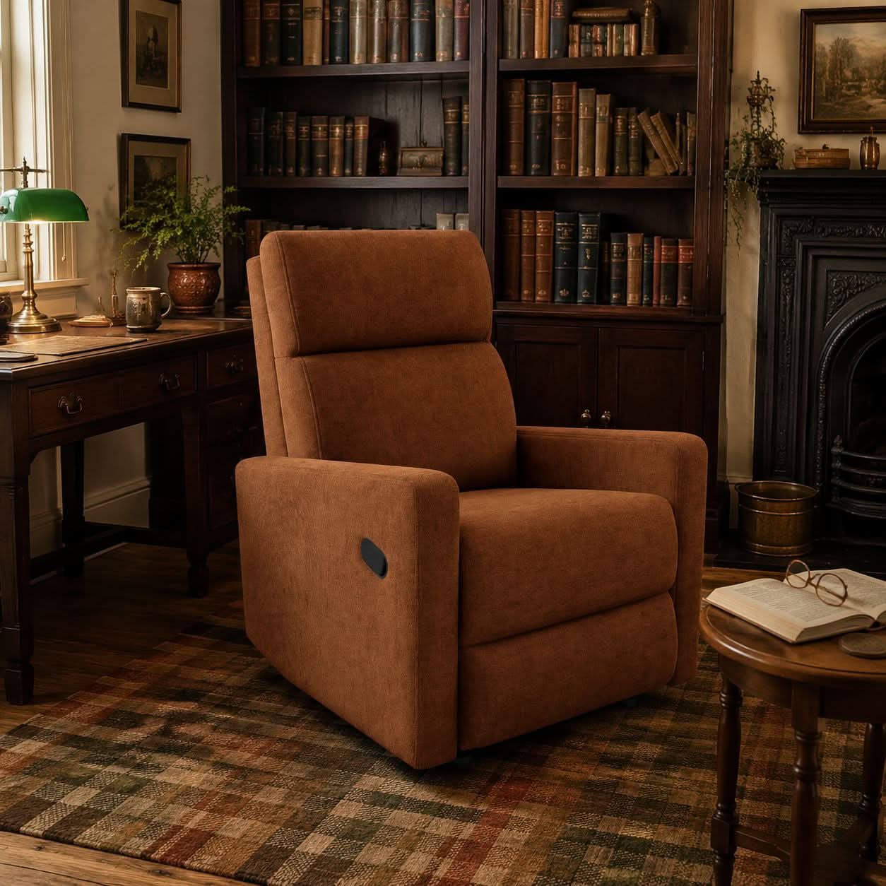 2-Mode Manual Recliner Armchair Cottonfy UK 