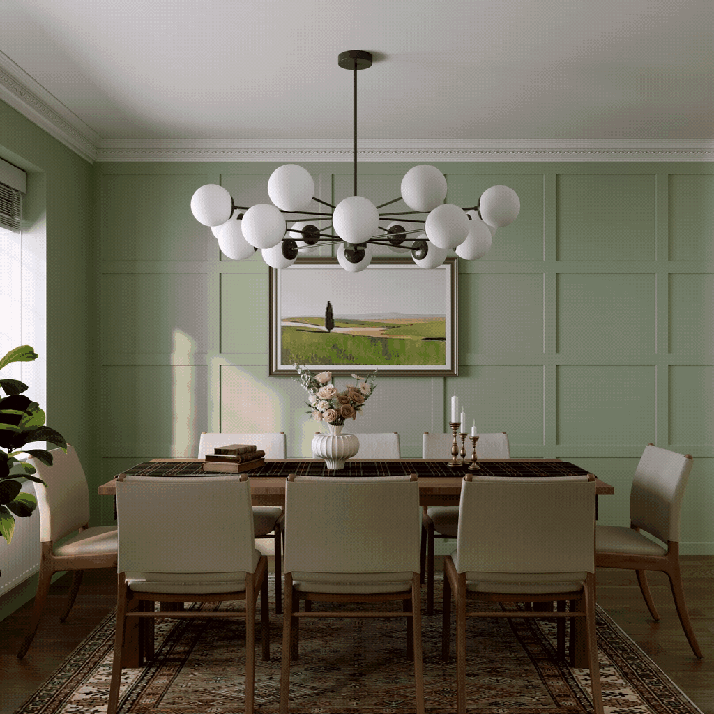 Lightsin Cumulus - Modern Metal Chandelier Tubular Design Chandelier with LED White Shade Lightsin UK 