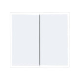 Elegant Double Door Bathroom Mirror LED Frameless Mirror Cabinet Bathroom Mirror Cabinets Living and Home 