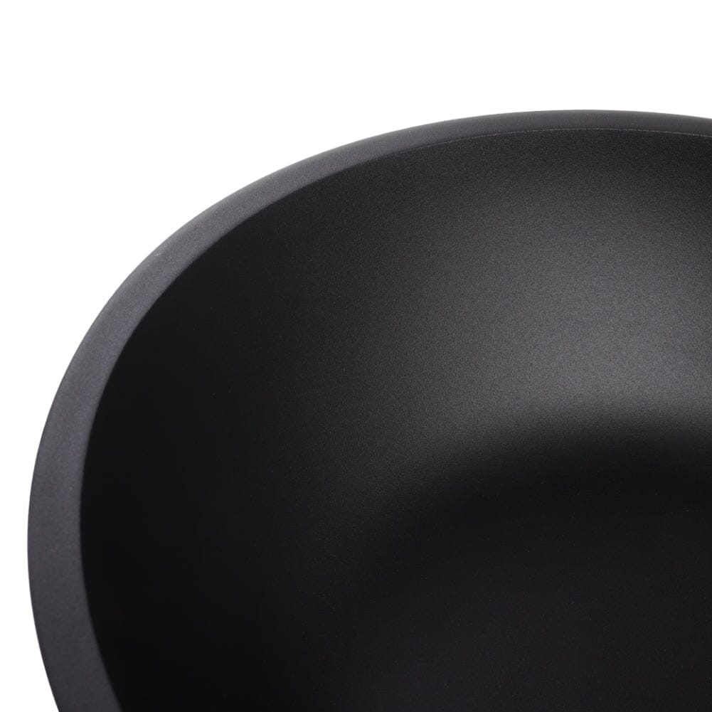 Oval Black Ceramic Vessel Bathroom Sink Drain Set Living and Home 