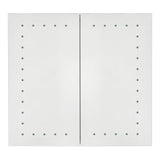 Morden Frameless Mirror Cabinet with LED Lighting Bathroom Mirror Cabinets Living and Home 