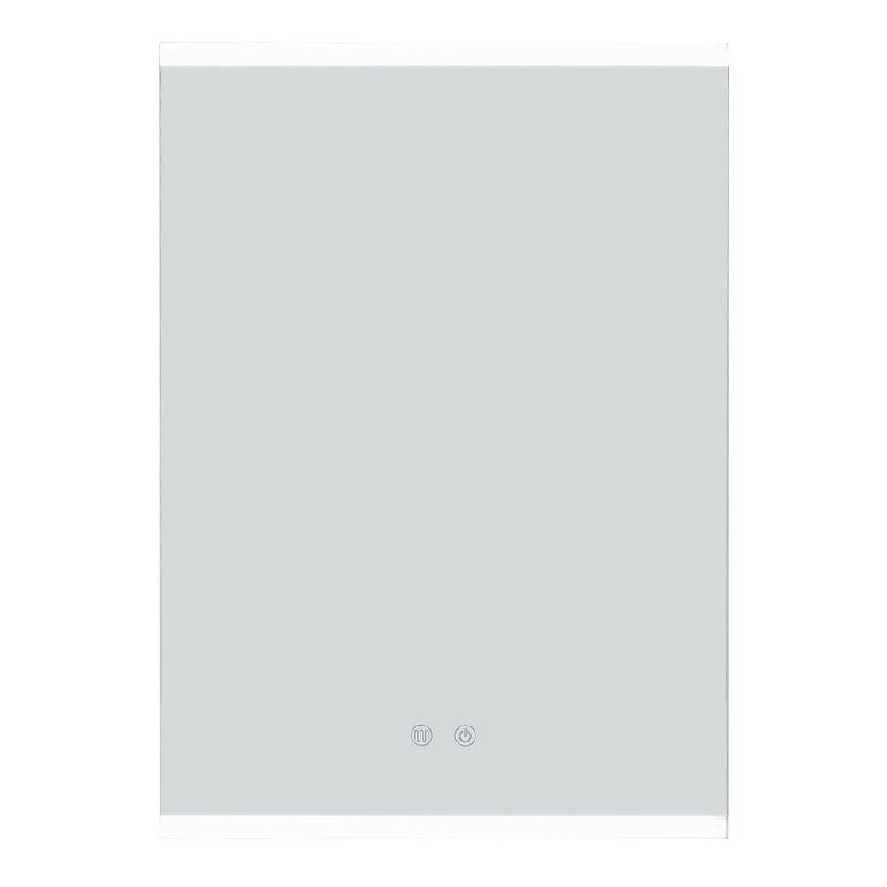 Modern Frameless 1 Door LED Mirror Cabitnet Bathroom Mirror Cabinets Living and Home 