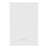Mordern Frameless 1 Door LED Mirror Cabitnet Bathroom Mirror Cabinets Living and Home 
