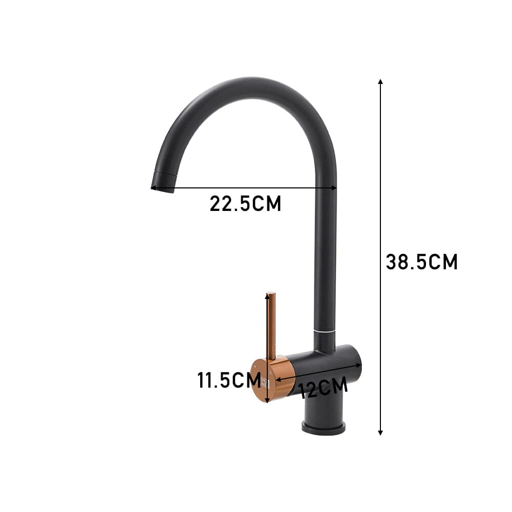 Single Black Handle Kitchen Bar Faucet Kitchen Taps Living and Home 