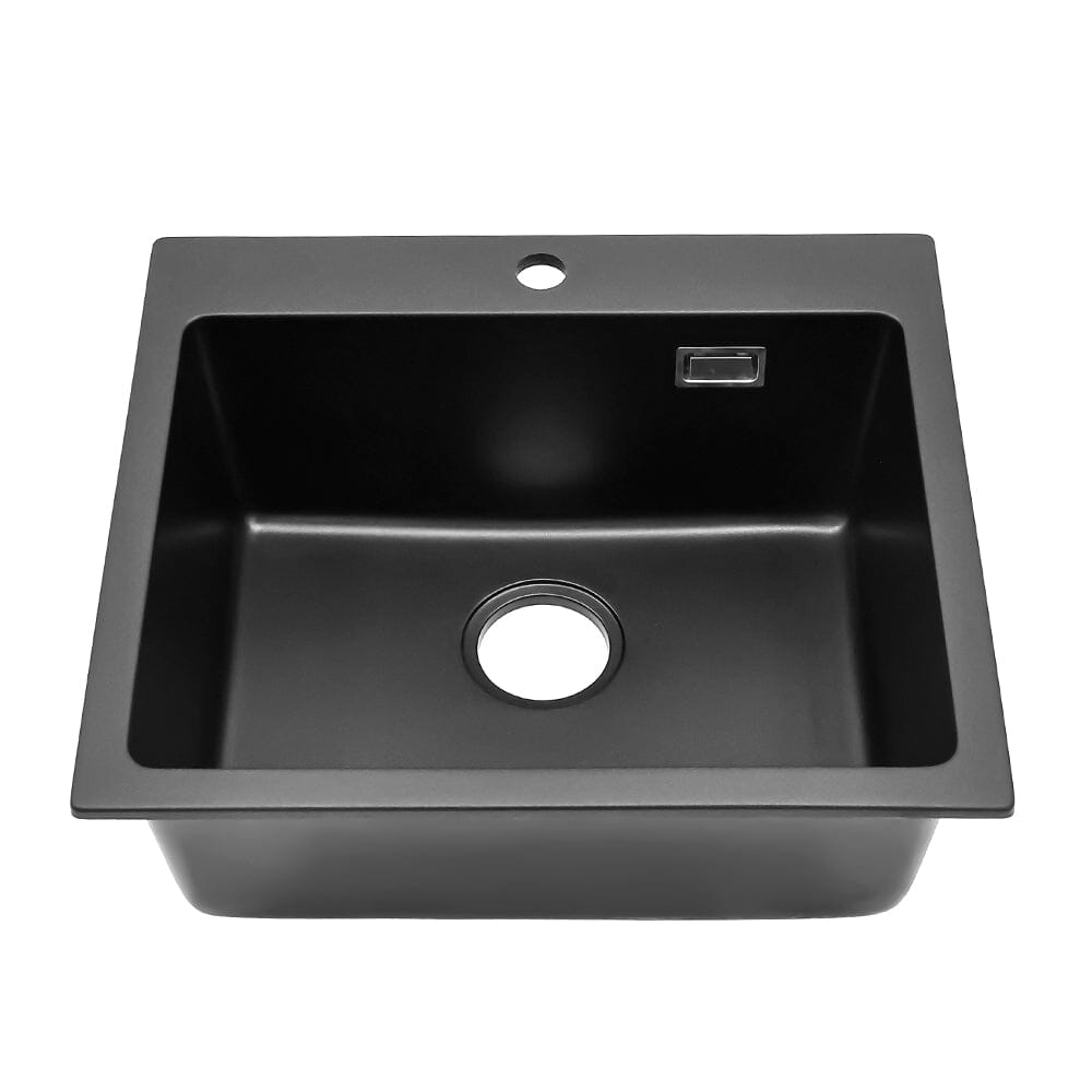 Quartz Undermount Kitchen Sink Single Bowl Kitchen Sinks Living and Home 