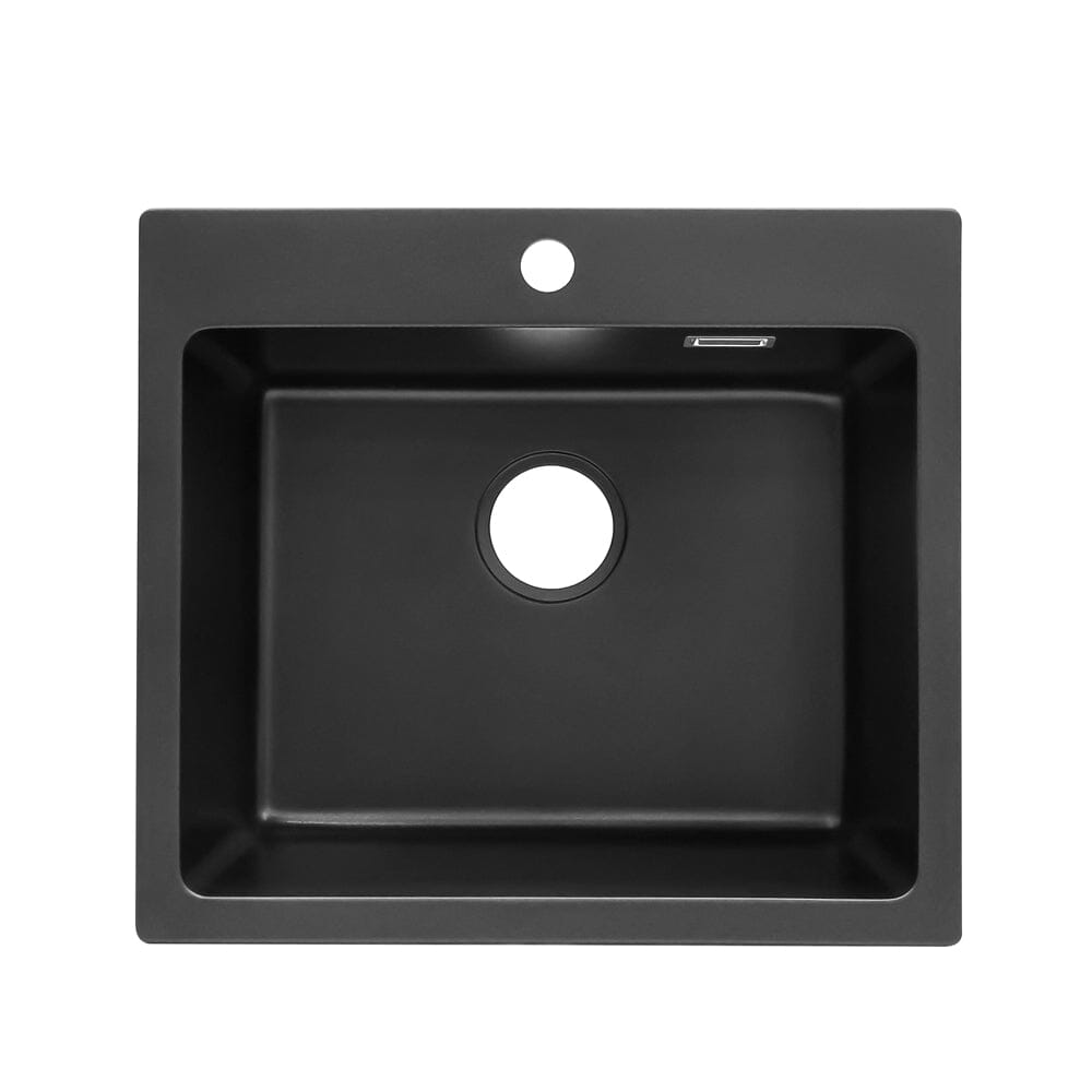 Quartz Undermount Kitchen Sink Single Bowl Kitchen Sinks Living and Home 