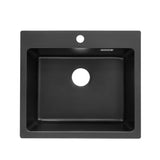 Quartz Undermount Kitchen Sink Single Bowl Kitchen Sinks Living and Home 