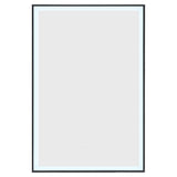 Rectangular 50x70cm Anti-fog Bathroom Vanity Mirror with Touch Lighting Bathroom Mirrors Living and Home 