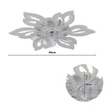 65cm Dia. Modern Flower Shape Ceiling Fan with Light Ceiling Fans Living and Home 