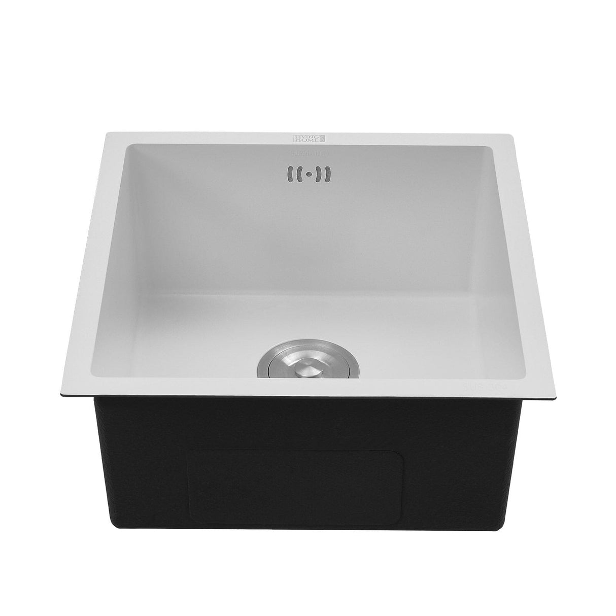 Drop-in Kitchen Sink, Single Bowl Stainless Steel Sink Living and Home 