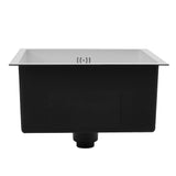 Drop-in Kitchen Sink, Single Bowl Stainless Steel Sink Living and Home 