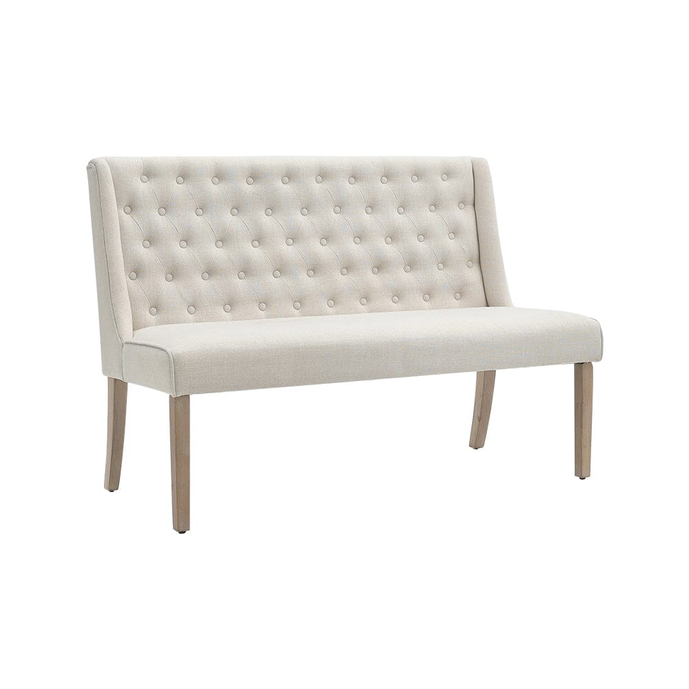 Modern Bench Upholstered Tufted Living Room Living Room Chairs Living and Home 
