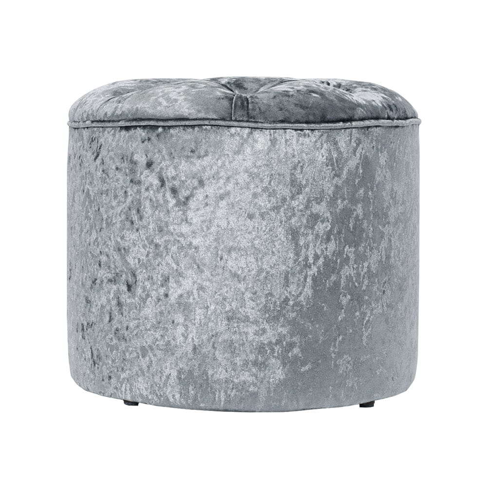 Rheinland Black Footstool Living and Home 