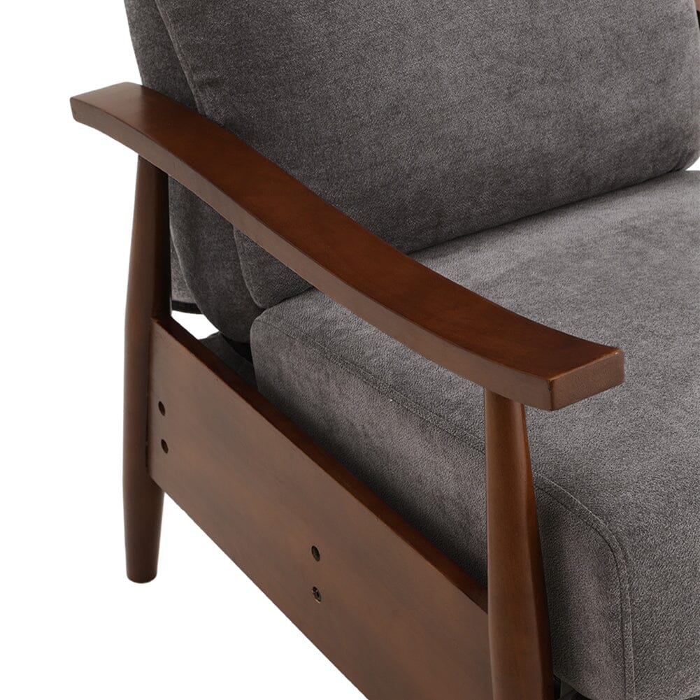 Manual Recliner Armchair with its plush cushions Armchair Living and Home 