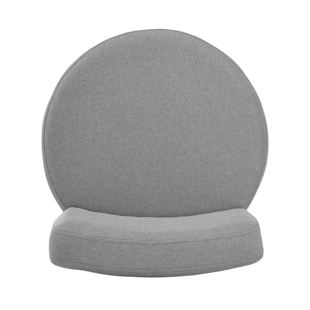 Linen Vanity Stool Chair with Metal Legs Cocktail Chairs Living and Home 