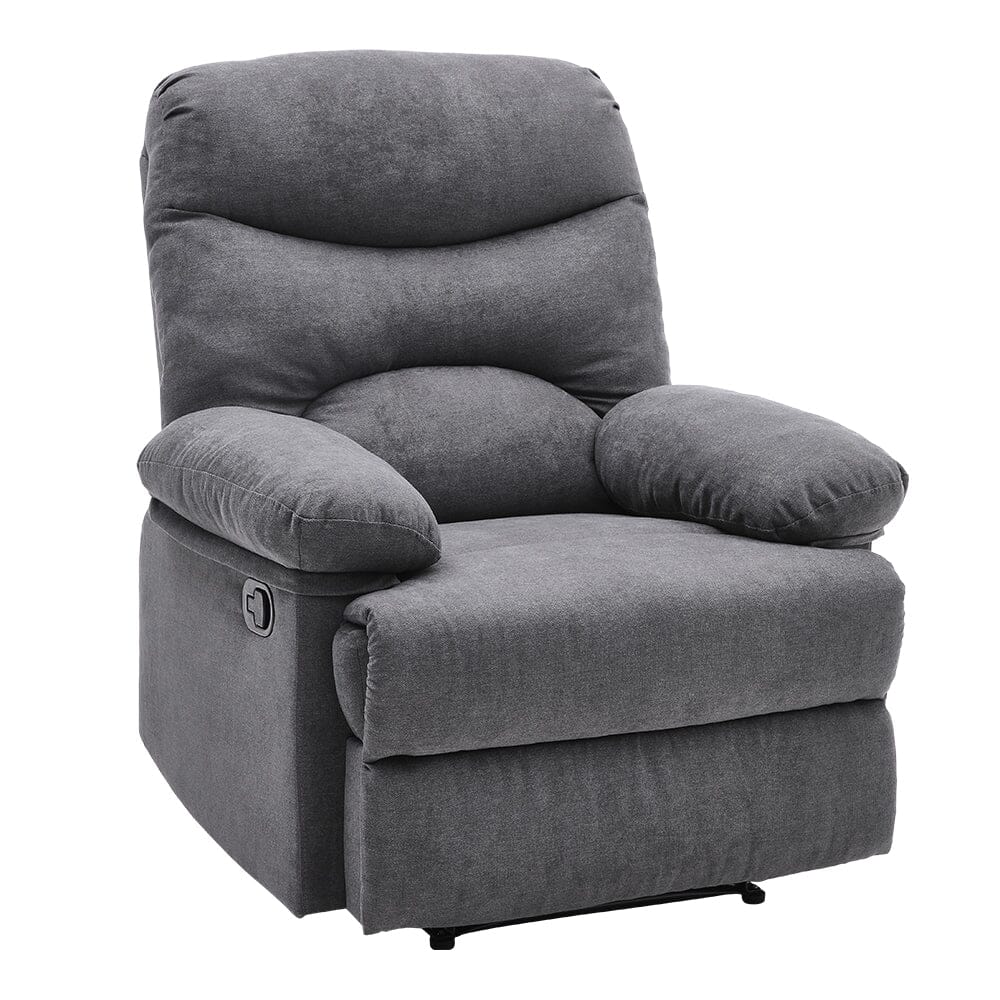 Faux Leather Upholstered Recliner Armchair Armchair Living and Home 
