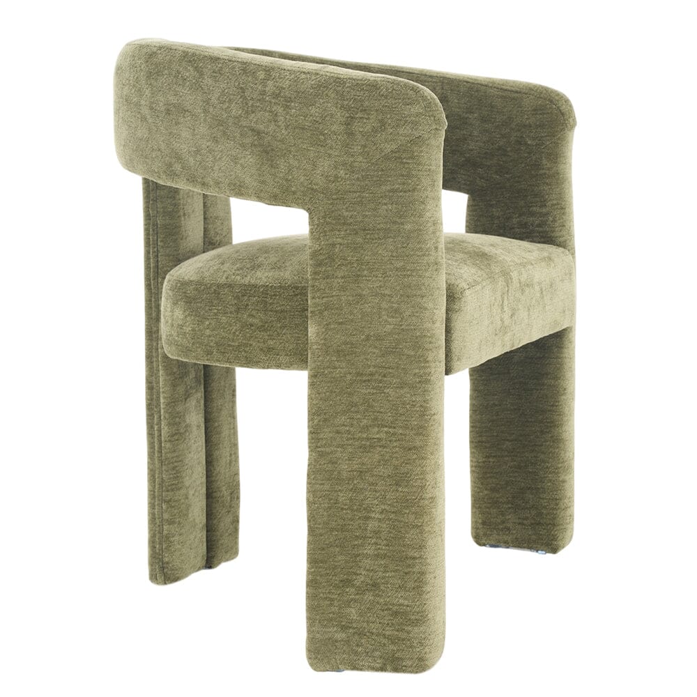 Chenille Leisure Chair Modern Home Seating Living and Home 