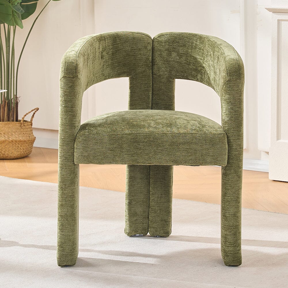Chenille Leisure Chair Modern Home Seating Living and Home 