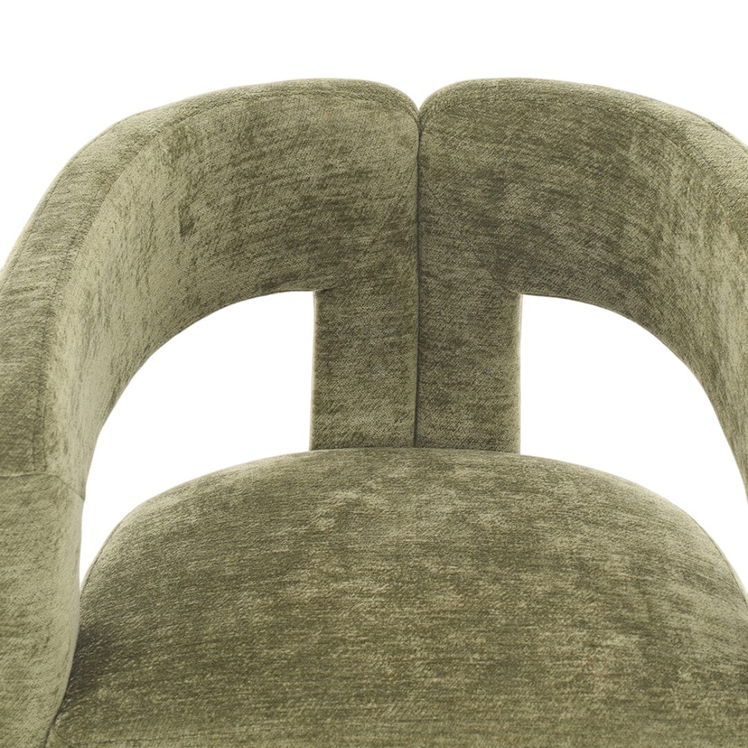 Chenille Leisure Chair Modern Home Seating Living and Home 