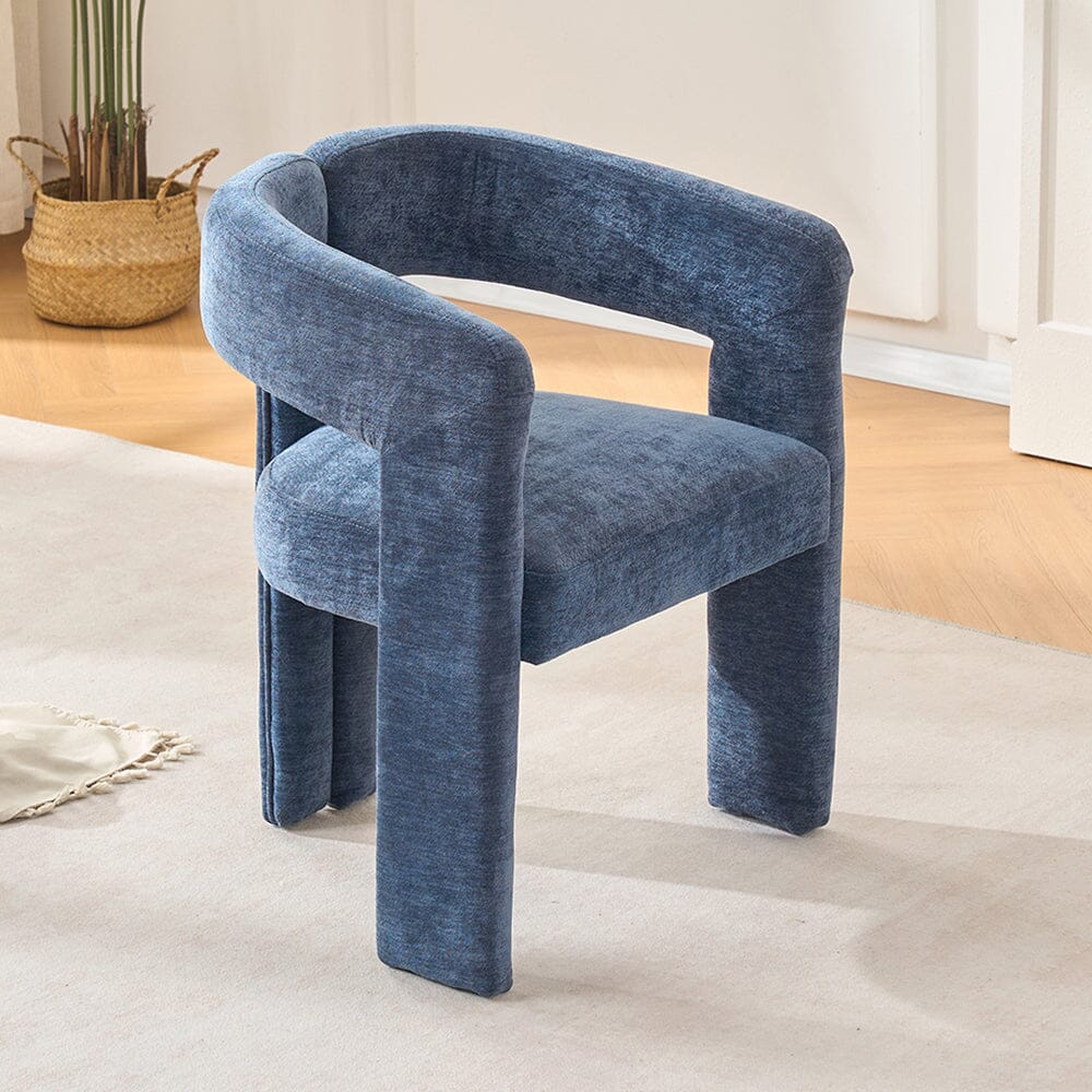Chenille Leisure Chair Modern Home Seating Living and Home 