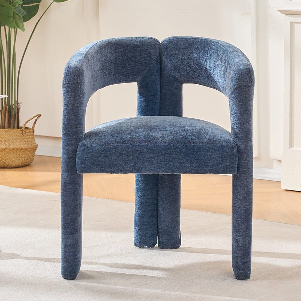 Chenille Leisure Chair Modern Home Seating Living and Home 