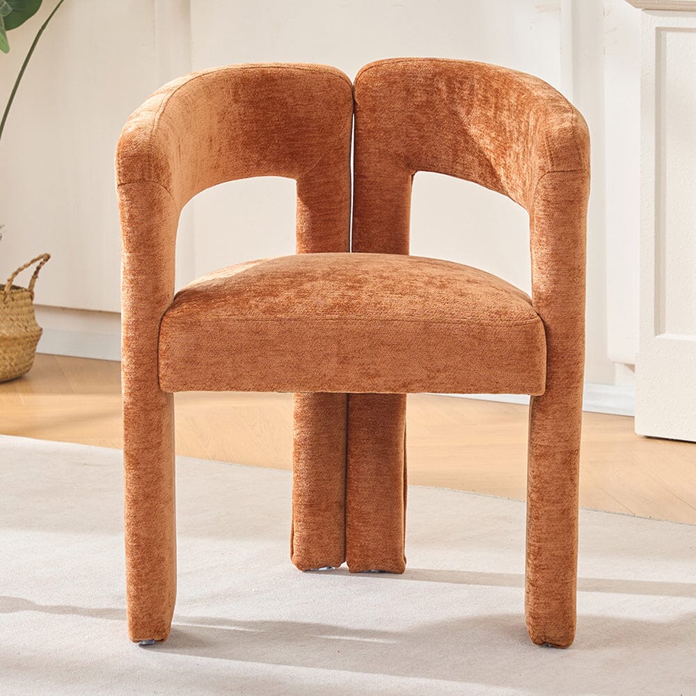 Chenille Leisure Chair Modern Home Seating Living and Home 