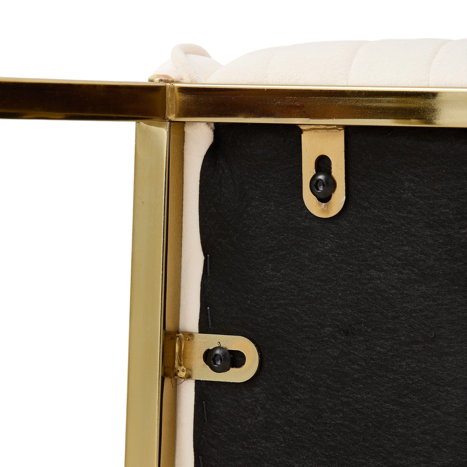 Velvet Dining Chair Gold Leg Pair Seating Living and Home 