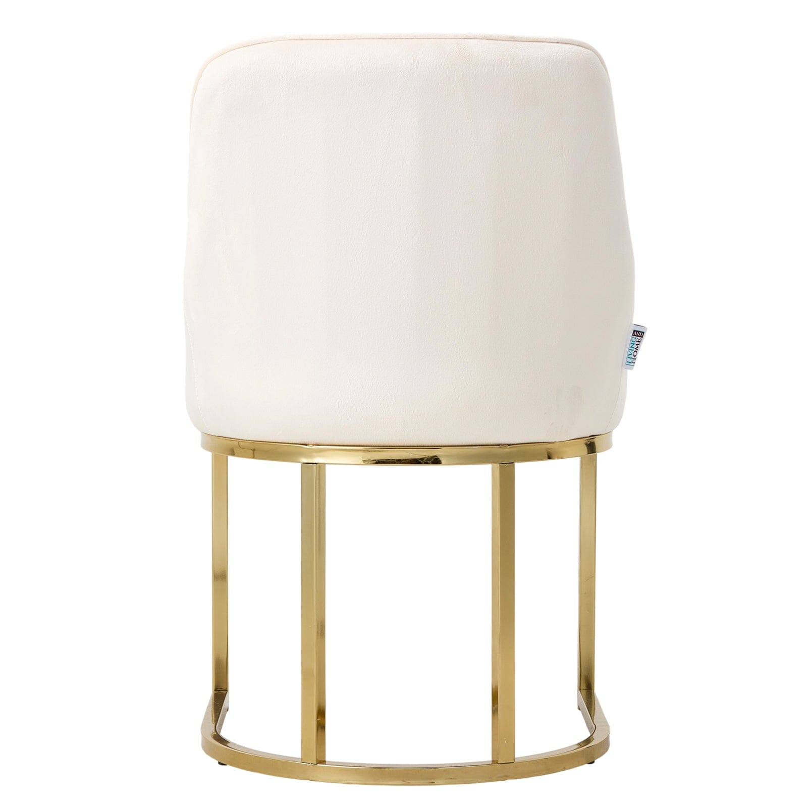 Velvet Dining Chair Gold Leg Pair Seating Living and Home 