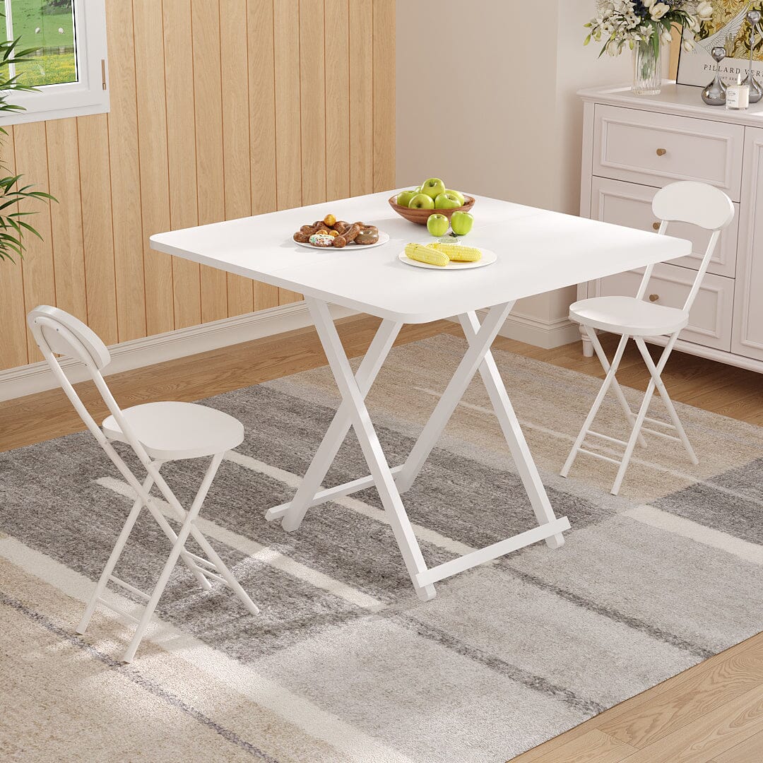 Portable Folding Dining Chair Compact Space Saving Seating Living and Home 