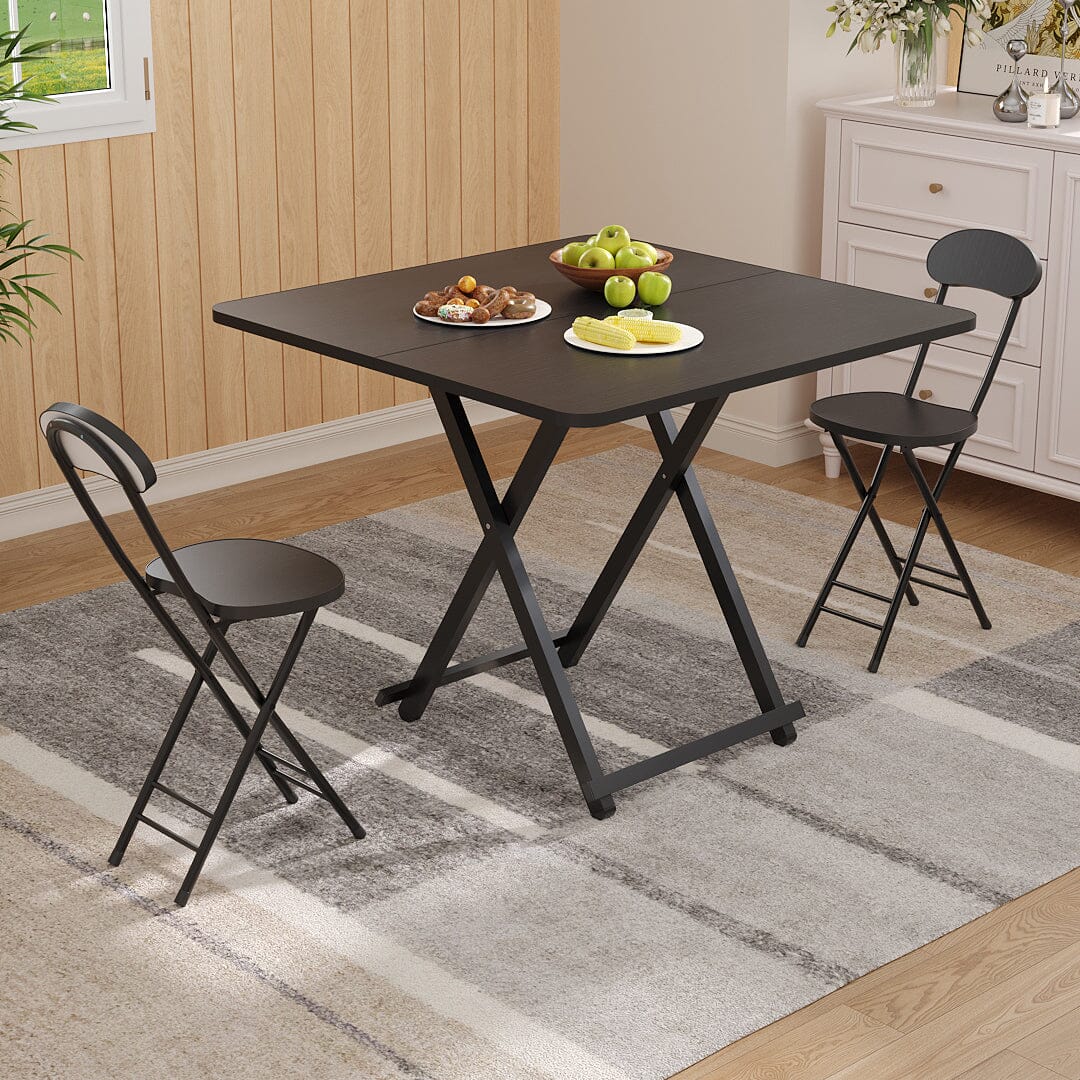 Portable Folding Dining Chair Compact Space Saving Seating Living and Home 