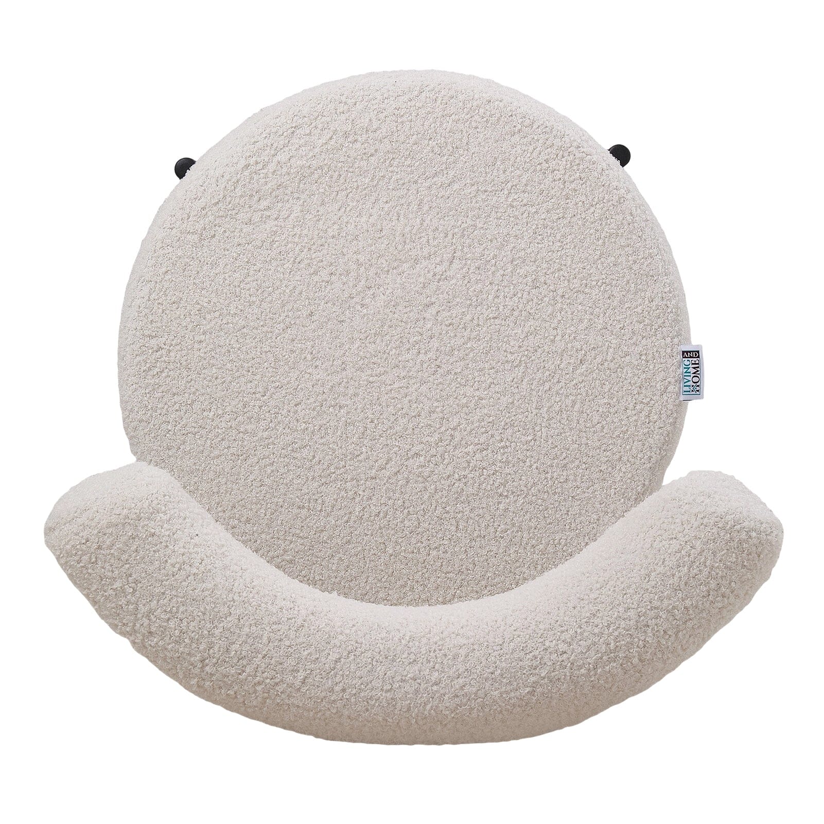 Sherpa Fabric Dining Chair Set Living and Home 