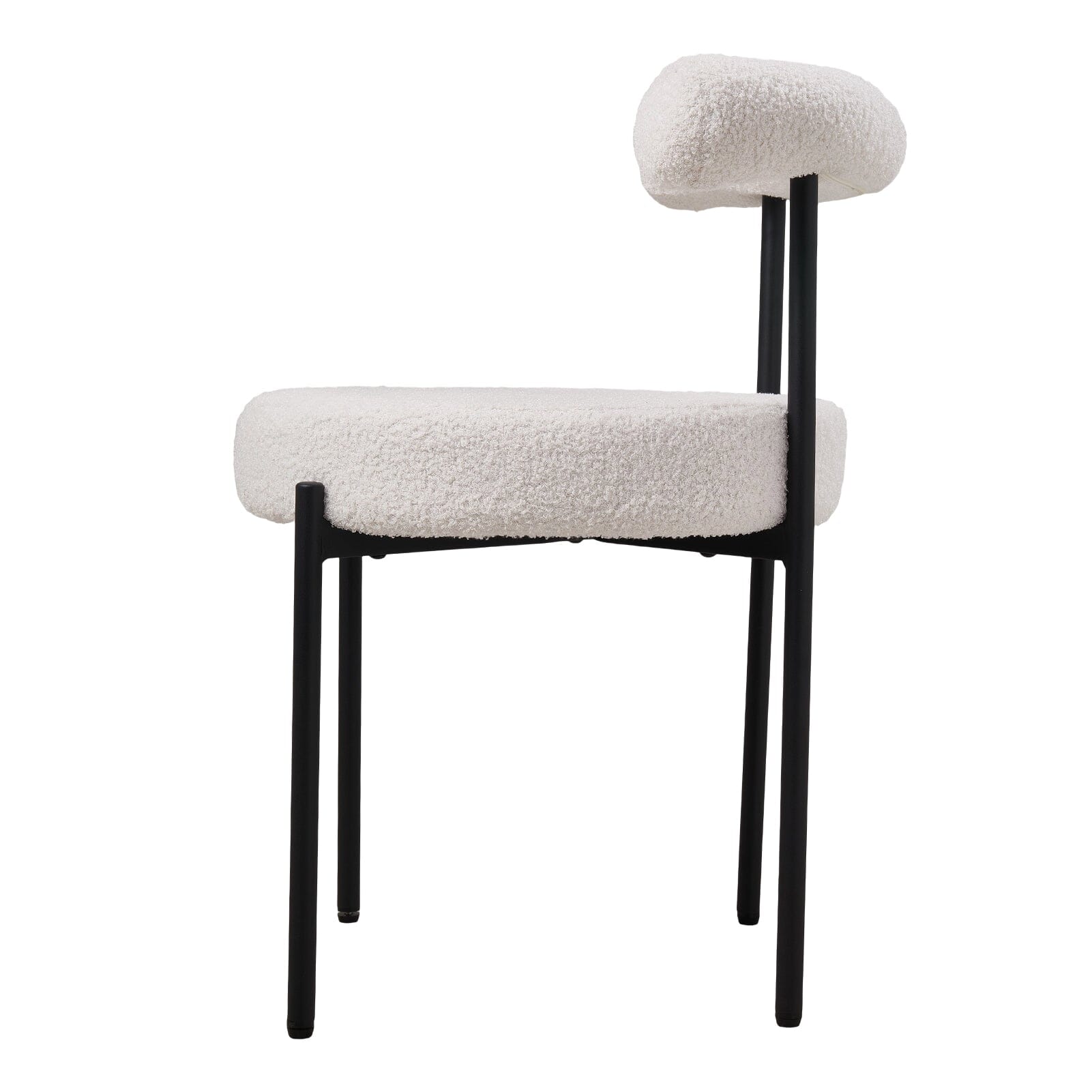 Sherpa Fabric Dining Chair Set Living and Home 