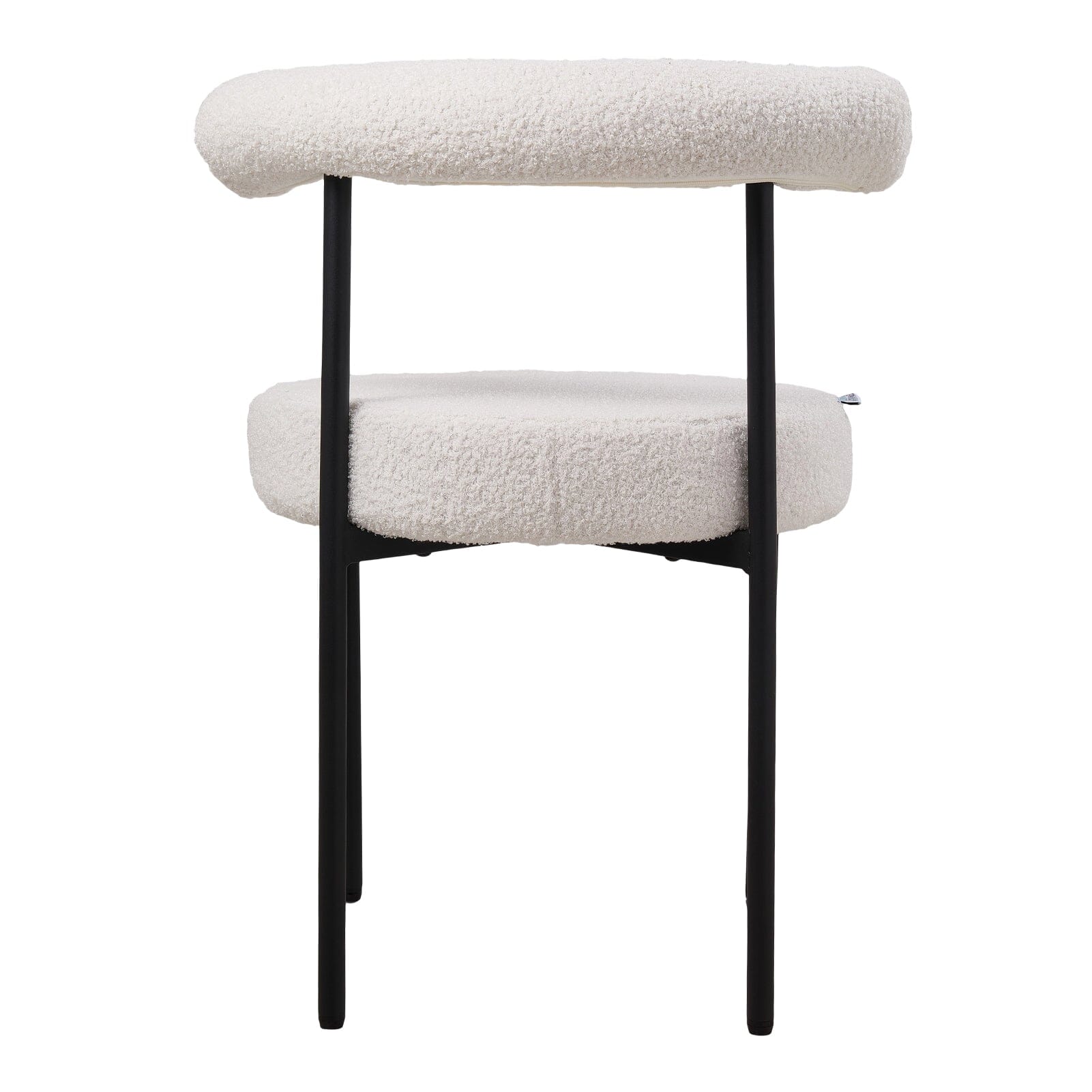 Sherpa Fabric Dining Chair Set Living and Home 