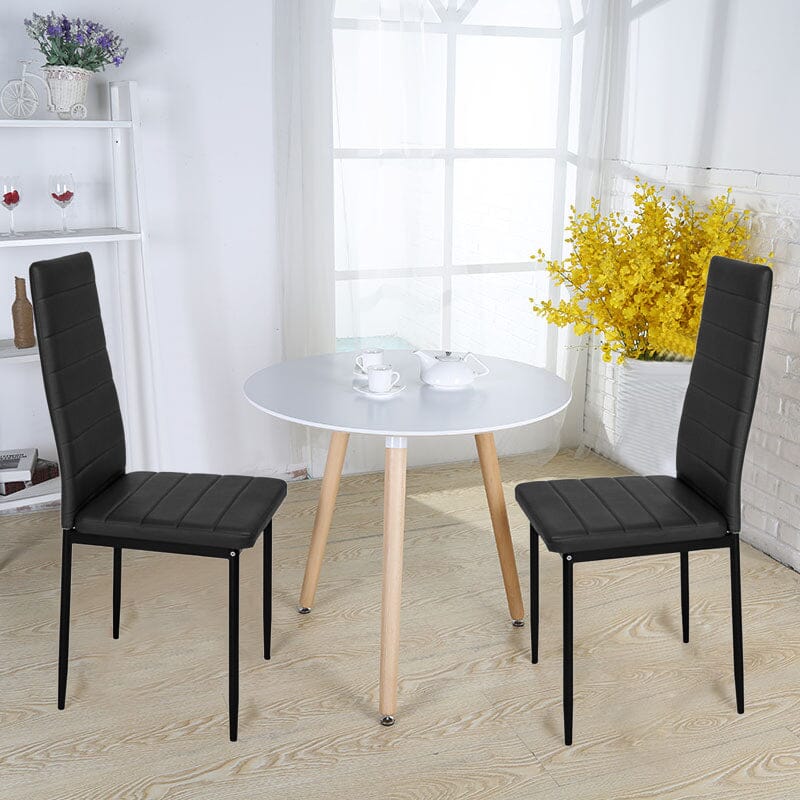 PU Leather Dining Chair Set Living and Home 
