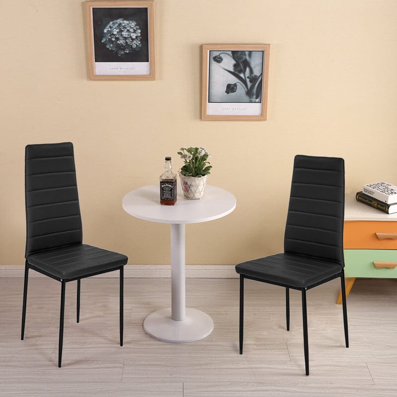 PU Leather Dining Chair Set Living and Home 