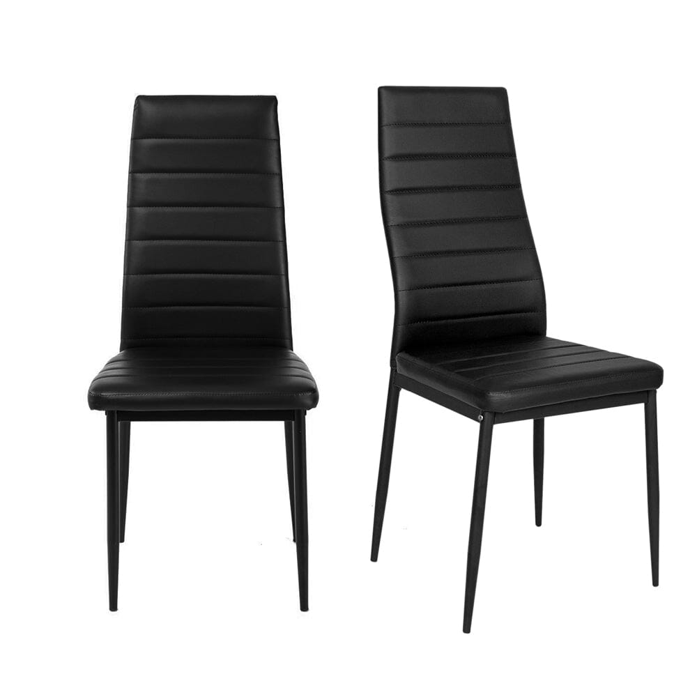 PU Leather Dining Chair Set Living and Home 