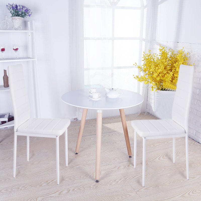 PU Leather Dining Chair Set Living and Home 