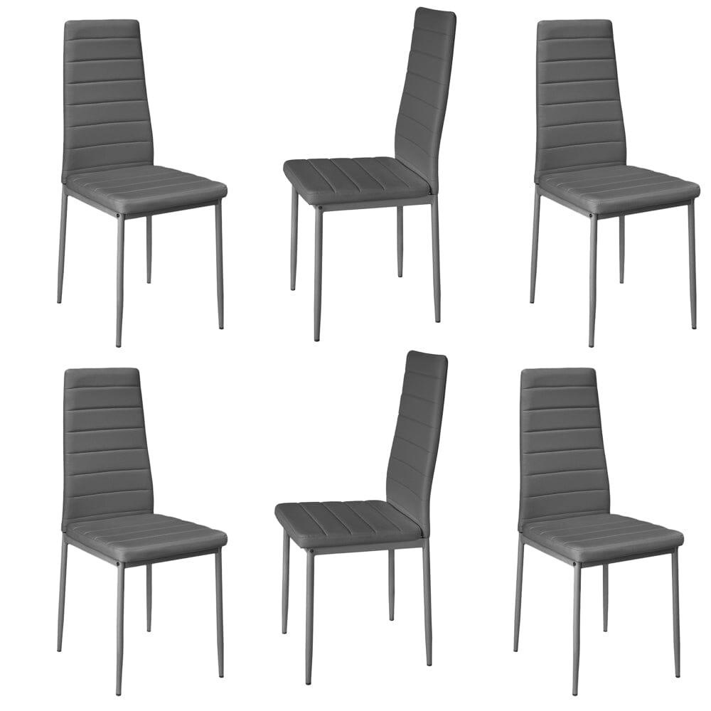 PU Leather Dining Chair Set Living and Home 