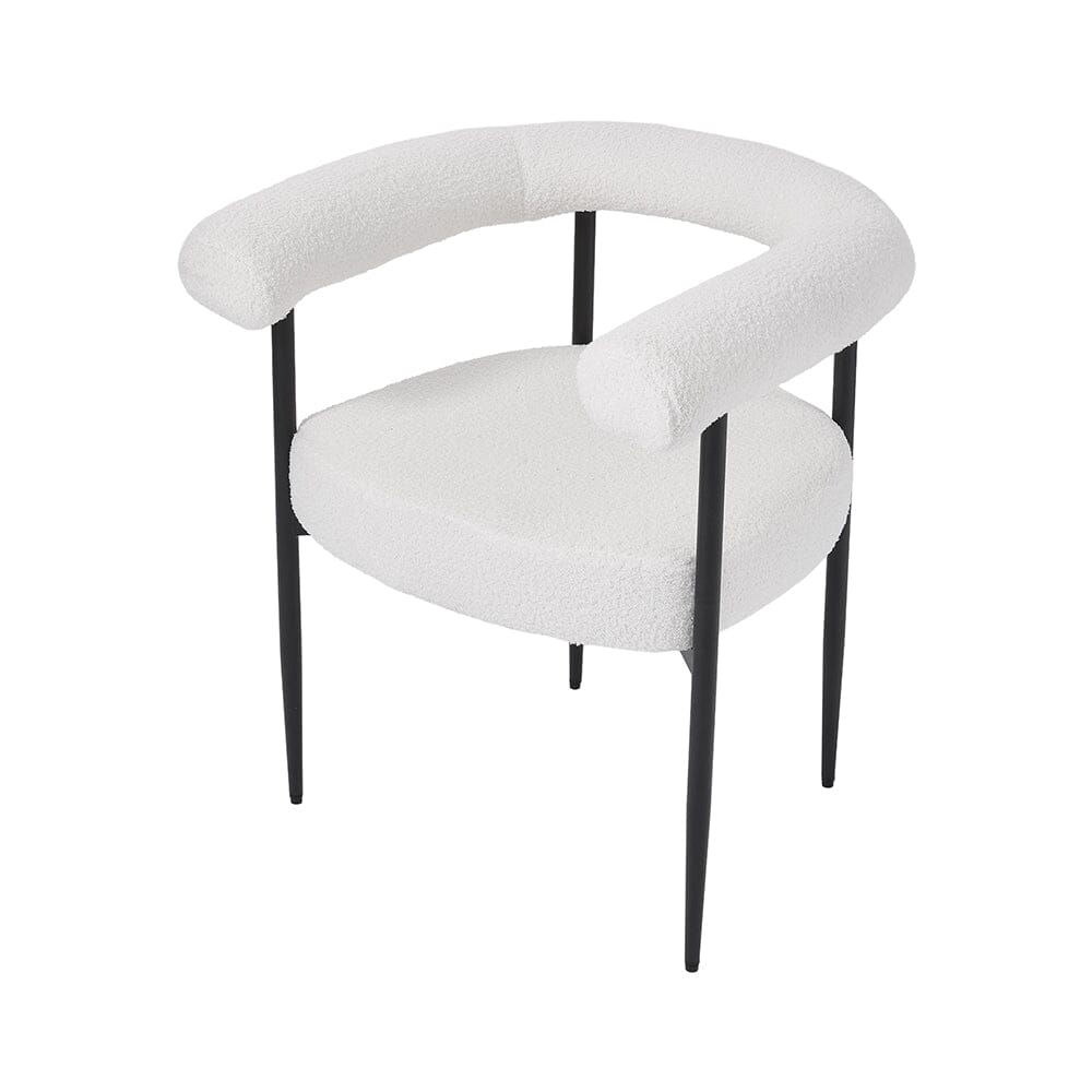 Velvet Dining Chair Set of 2 – Black Metal Legs Living and Home 