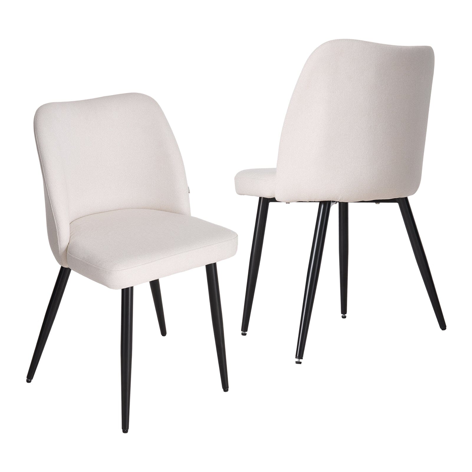 Modern Upholstered Dining Chair Set – Compact Size Living and Home 