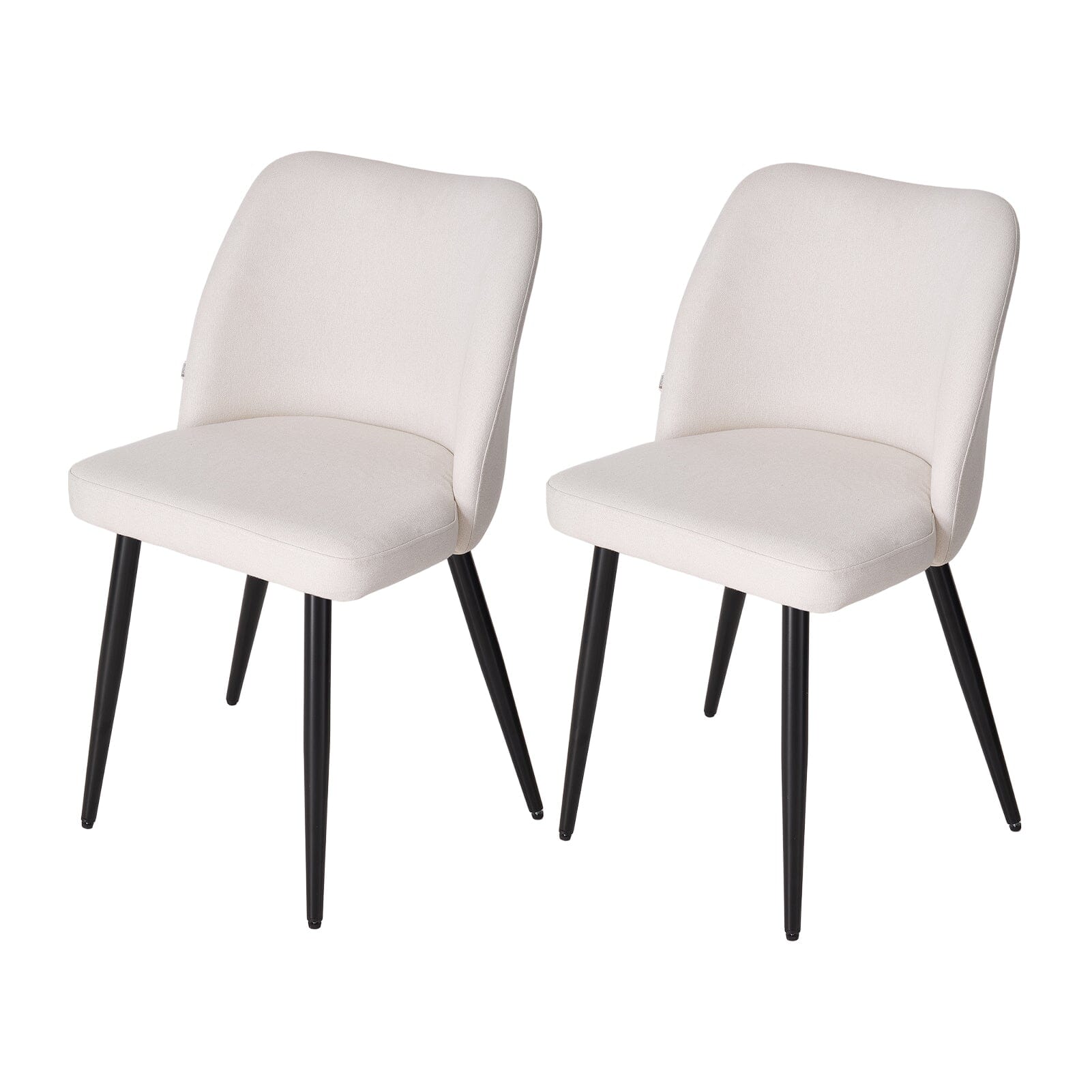 Modern Upholstered Dining Chair Set – Compact Size Living and Home 