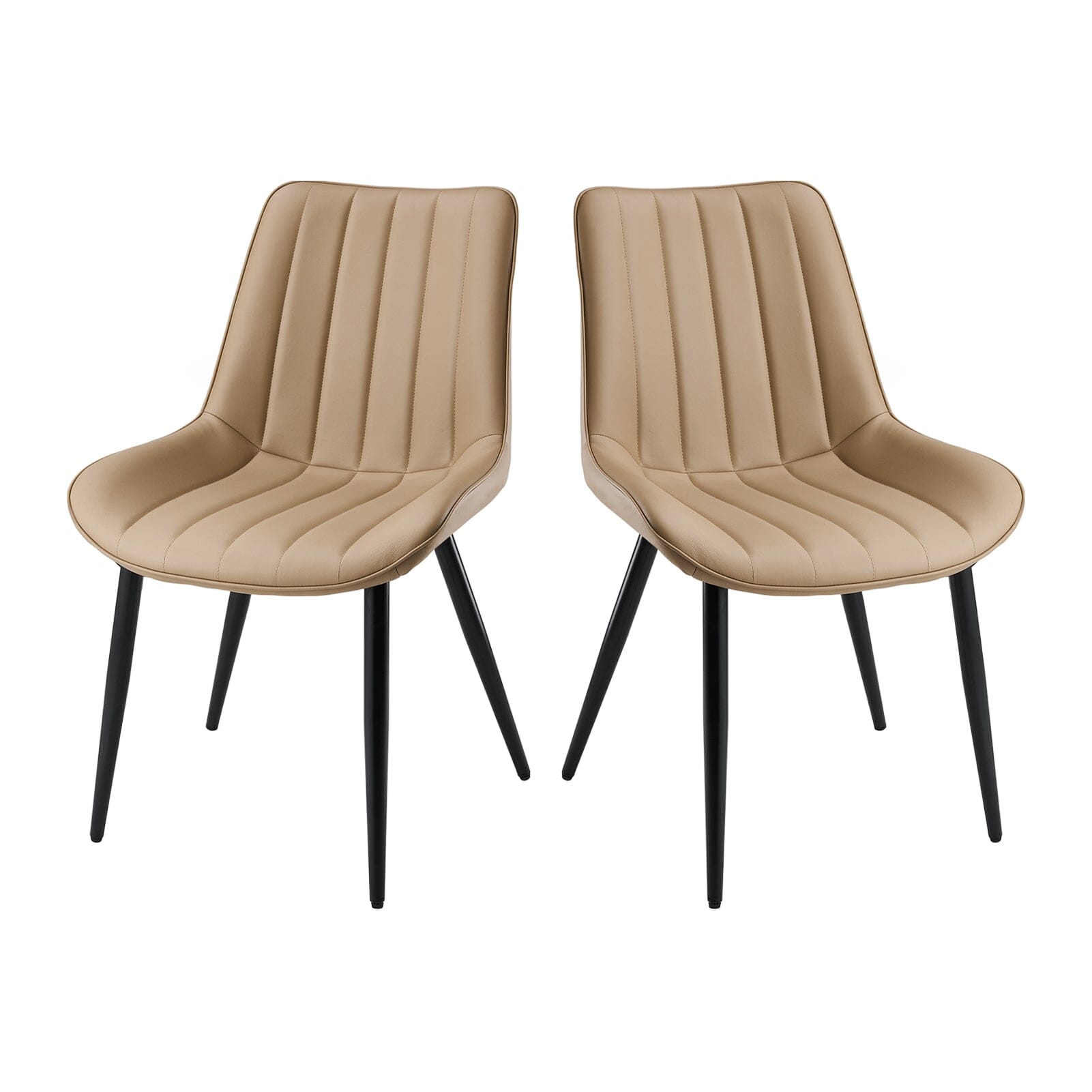 Modern Upholstered Dining Chair Set – Standard Size Living and Home 