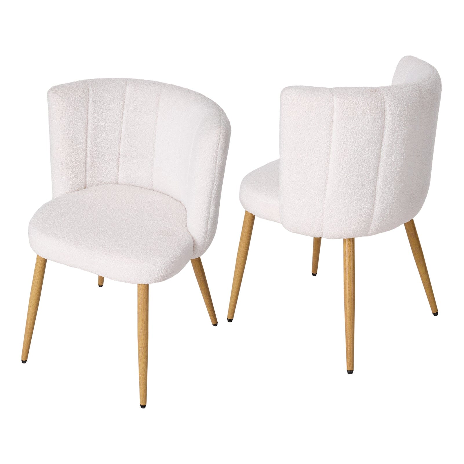 Modern Teddy Upholstered Dining Chair Set Living and Home 