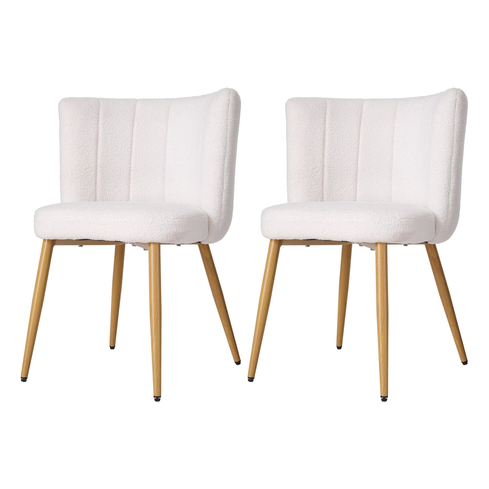 Modern Teddy Upholstered Dining Chair Set Living and Home 