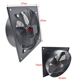 200mm Exhaustor Fan Ventilation Wall-Mounted Axial Fan Exhaustor Fan Living and Home 