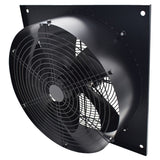 27cm H Ventilation Fan Wall-Mounted Copper Motor Exhaust Axial Fan Exhaustor Fan Living and Home 