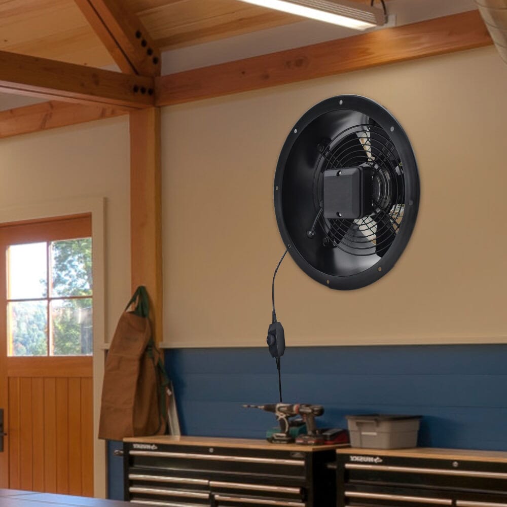Ventilation Wall-Mounted Exhaust Axial Fan 8/10/12/14/16/18/20/22 inch Living and Home 