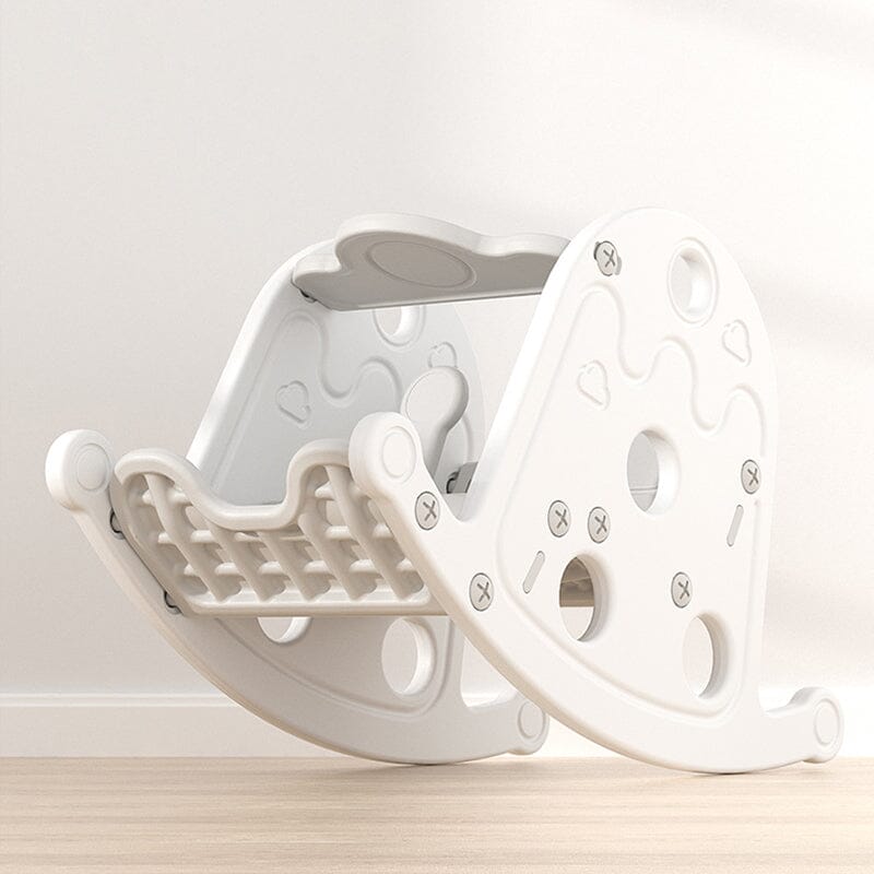 Grey Floor Standing Toddler Rocking Chair Plastic Toy – Living and Home