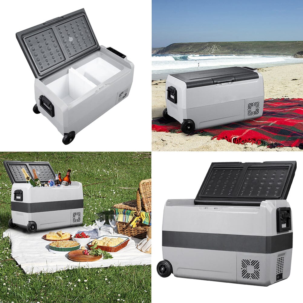 36L Portable Car Compressor Refrigerator for Camping Road Trip Living and Home 