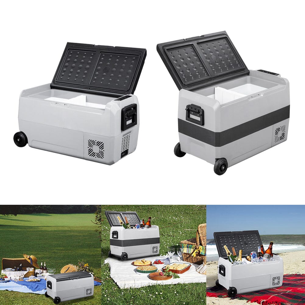 36L Portable Car Compressor Refrigerator for Camping Road Trip Living and Home 